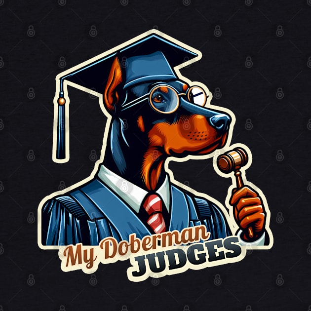 Judge Doberman by k9-tee